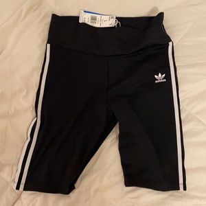 NWT Adidas High Waisted Short Tights size L